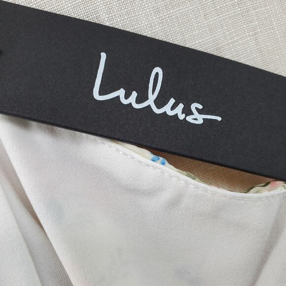 Lulus XL Always a Sweetheart White Floral Print Mini Dress New - Picture 8 of 9